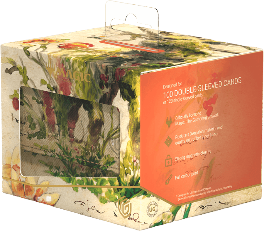 Magic the Gathering TCG: Sidewinder 100+ XenoSkin Deck Case - Bloomburrow - Beza, the Bounding