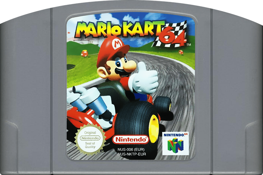 Mario Kart 64 (Cart Only)(N64)(Pwned) - Nintendo 130G