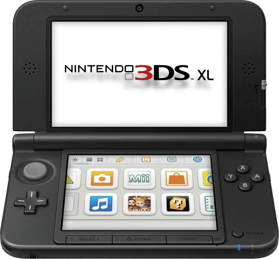 Nintendo 3DS XL Console - Silver / Black (3DS)(Pwned) - Nintendo 1000G