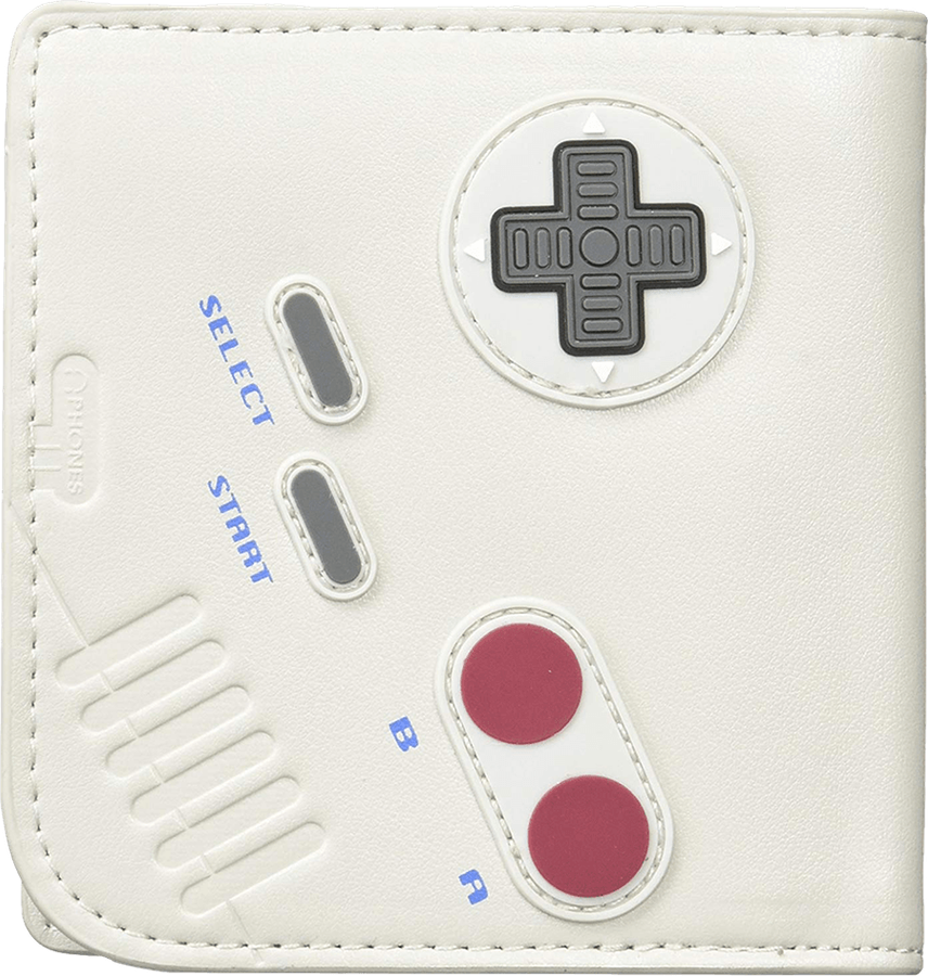 Nintendo Game Boy Console Shaped Bifold Wallet (New) - Bioworld / Difuzed 150G