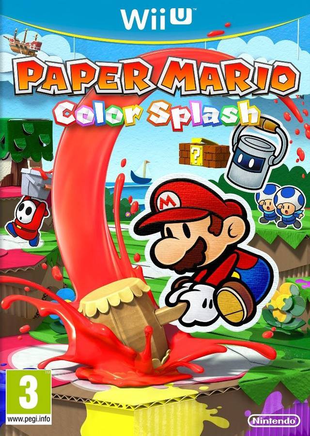 Paper Mario: Color Splash (Wii U)(New) - Nintendo 130G