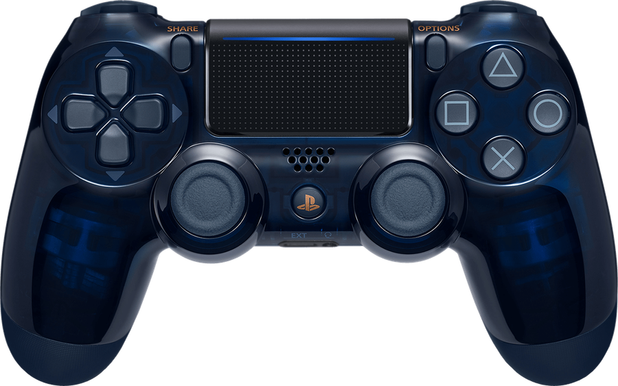 PlayStation 4 DualShock 4 Controller v2 - Translucent Blue 500 Million Limited Edition (PS4)(New) -