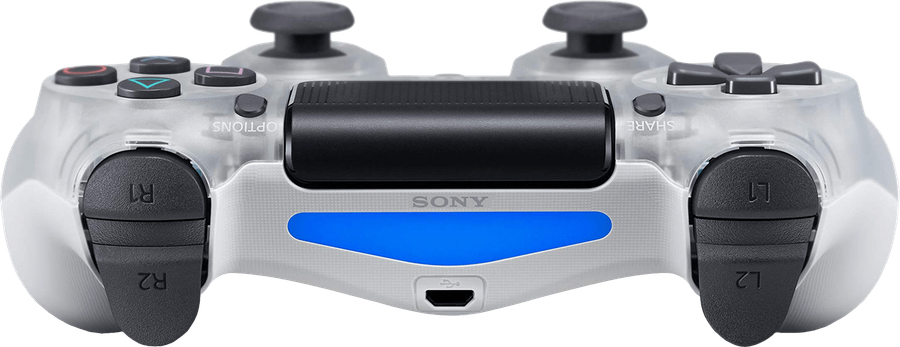 PlayStation 4 DualShock 4 Controller v2 - Crystal (PS4)(Pwned) - Sony (SIE / SCE) 450G