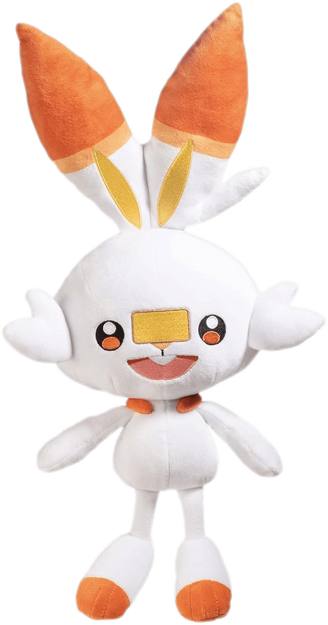 Pokemon: 8'' Scorbunny Plush (New) - Jazwares 250G