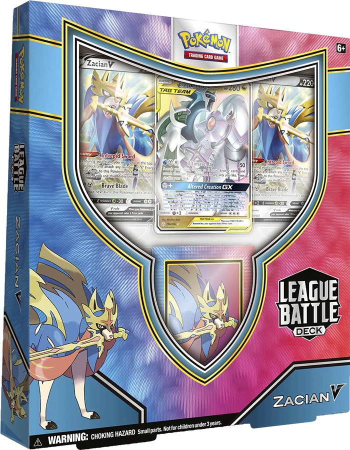 Pokemon TCG: League Battle Deck - Zacian V (New) - The Pokmon Company 700G