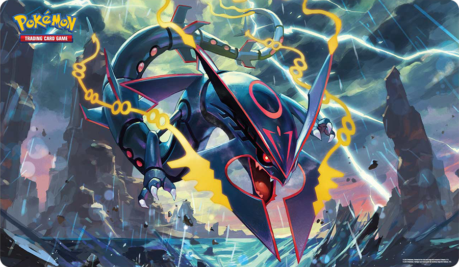 Pokemon TCG Playmat - Shiny Mega Rayquaza (New) - The Pokemon Company 500G