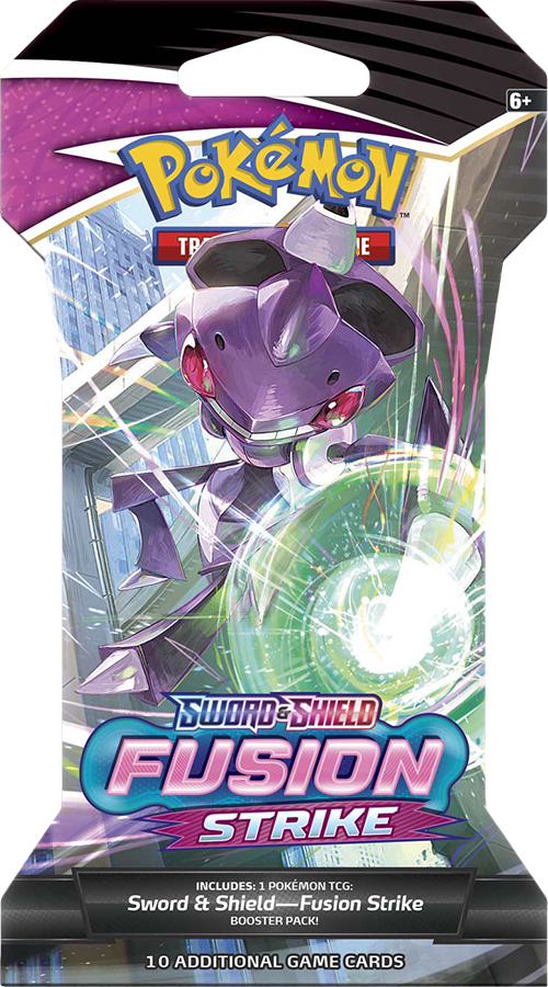 Pokemon TCG: Sword & Shield - Fusion Strike Sleeved Booster Pack (New) - The Pokemon Company 50G
