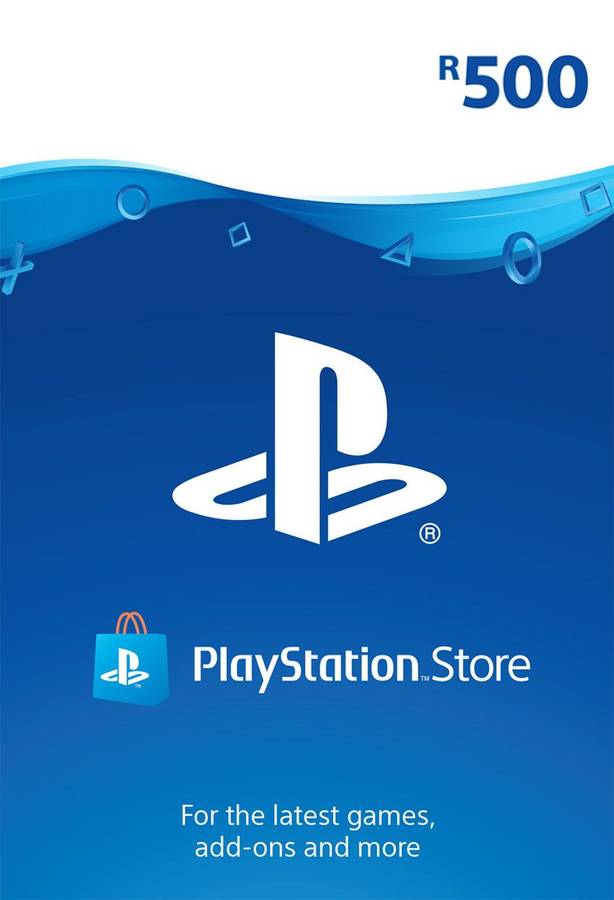 PlayStation Network Card: R500 PSN Wallet Top Up [Digital Code] - Sony (SIE / SCE)