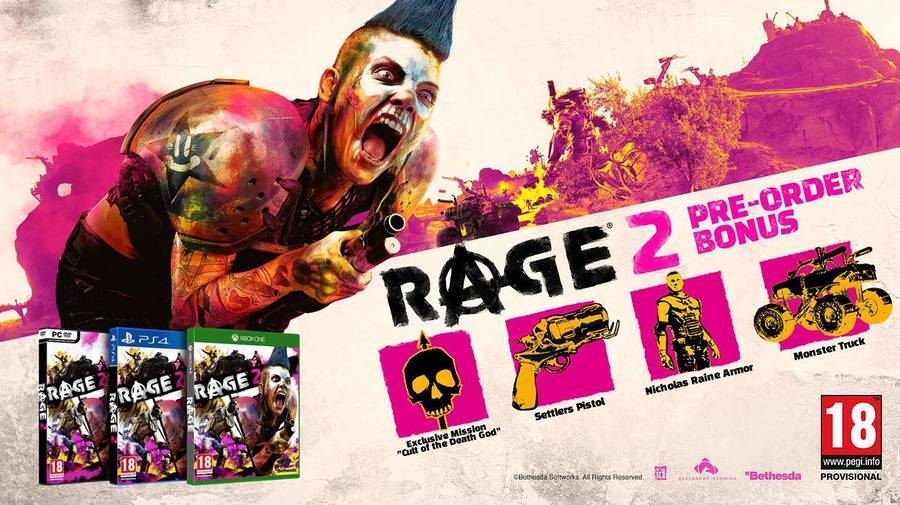 RAGE 2 (Xbox One)(New) - Bethesda Softworks 90G