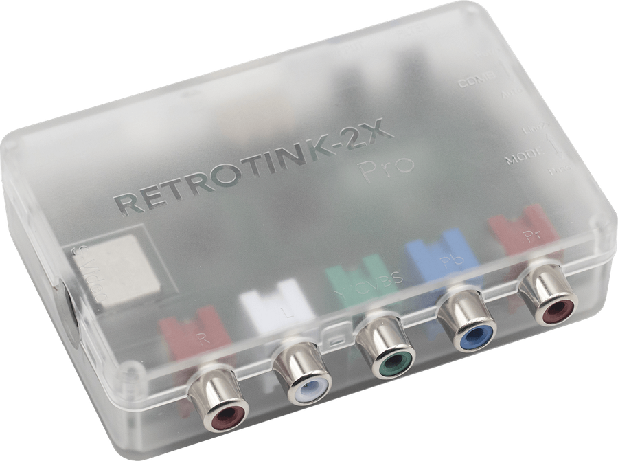 RetroTINK-2X Pro Upscaler - Clear (New) - RetroTINK 500G