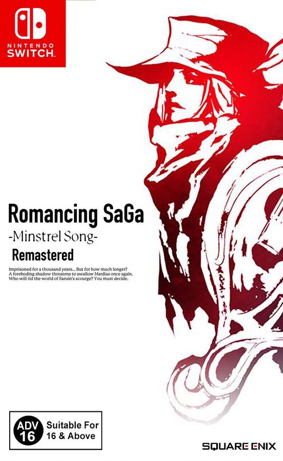 Romancing SaGa: Minstrel Song - Remastered (NTSC/J)(NS / Switch)(New) - Square Enix 100G