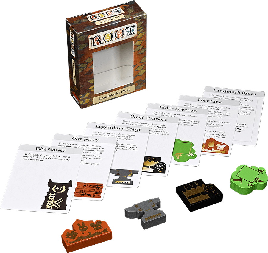 Root: Landmarks Pack (New) - Leder Games 150G