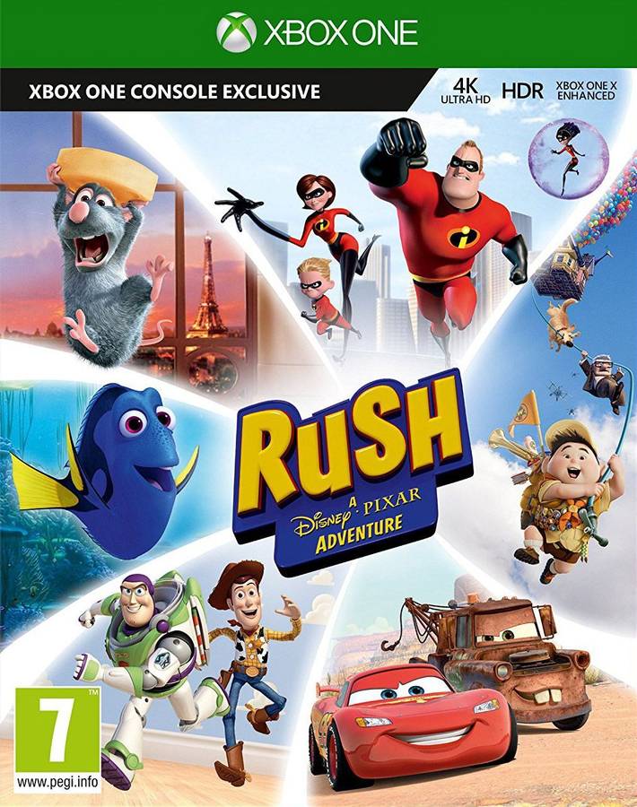 Rush: A Disney Pixar Adventure (Xbox One)(New) - Microsoft Game Studios 120G