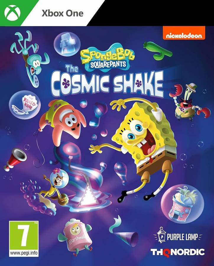 SpongeBob SquarePants: The Cosmic Shake (Xbox One)(New) - THQ Nordic / Nordic Games 120G