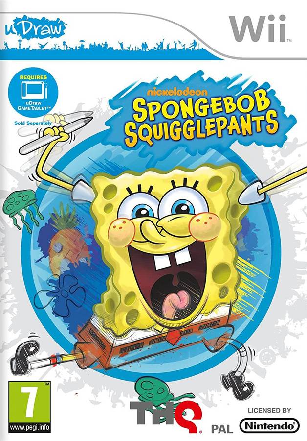 Spongebob Squigglepants [uDraw] (Wii)(Pwned) - THQ 130G