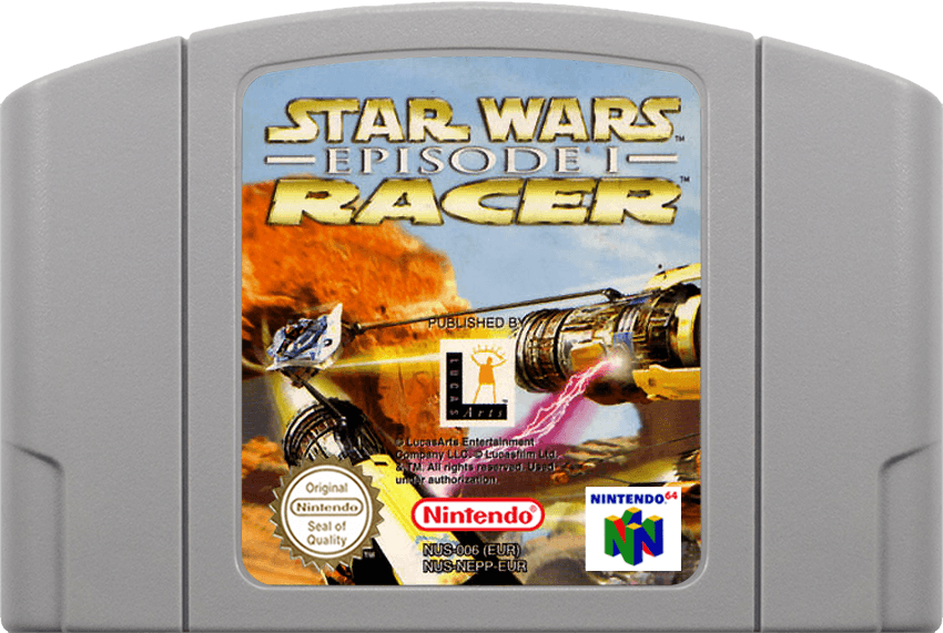 Star Wars: Episode I - Racer (Cart Only)(N64)(Pwned) - Lucasarts Games 130G