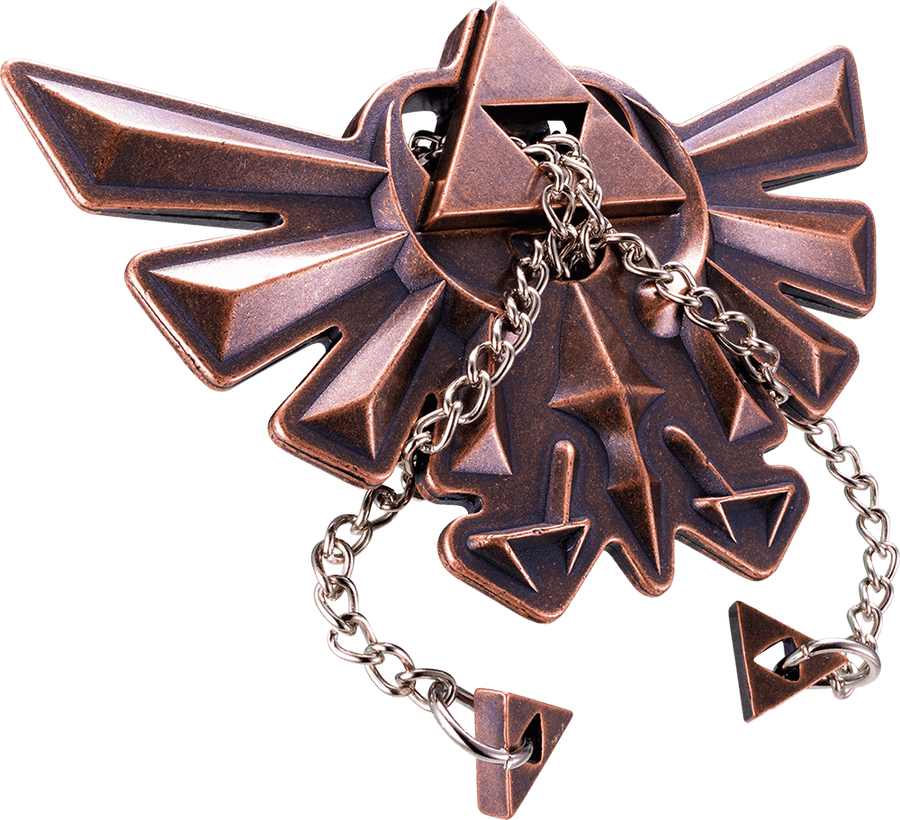 Legend of Zelda, The - Hyrule Crest Hanayama Brain Teaser - Level 4 (New) - BePuzzled 500G