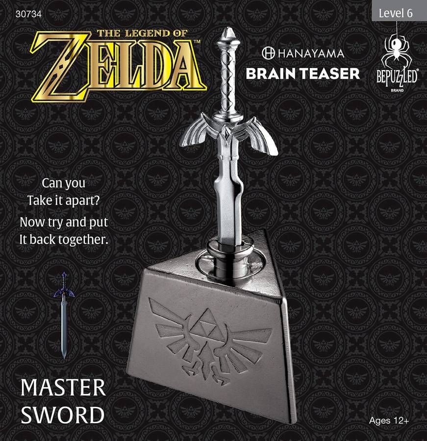 Legend of Zelda, The - Master Sword Hanayama Brain Teaser - Level 6 (New) - BePuzzled 500G