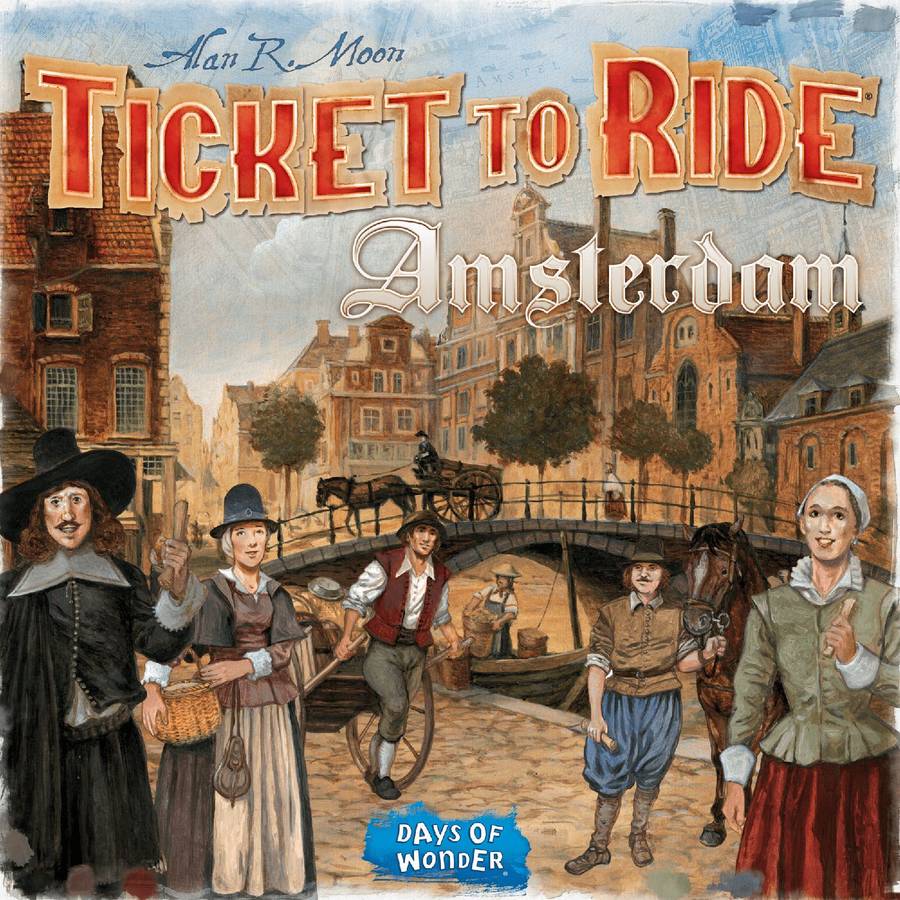 Ticket to Ride: Amsterdam (New) - Days of Wonder 750G