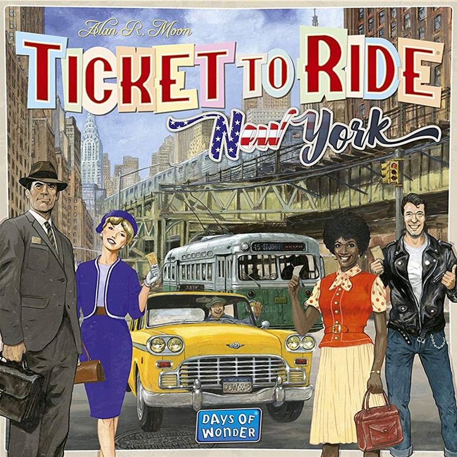 Ticket to Ride: New York (New) - Days of Wonder 500G