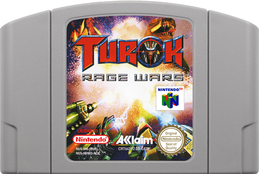 Turok: Rage Wars (Cart Only)(N64)(Pwned) - Acclaim 130G