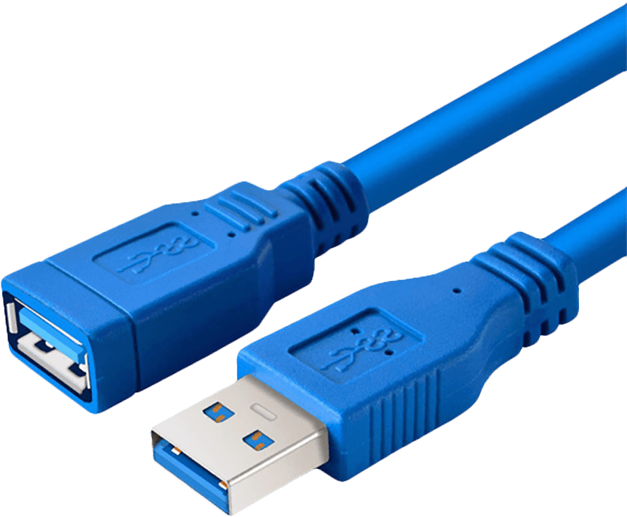 1.5m USB 3.0 Male to Female Extension Cable (new) - Various 50G