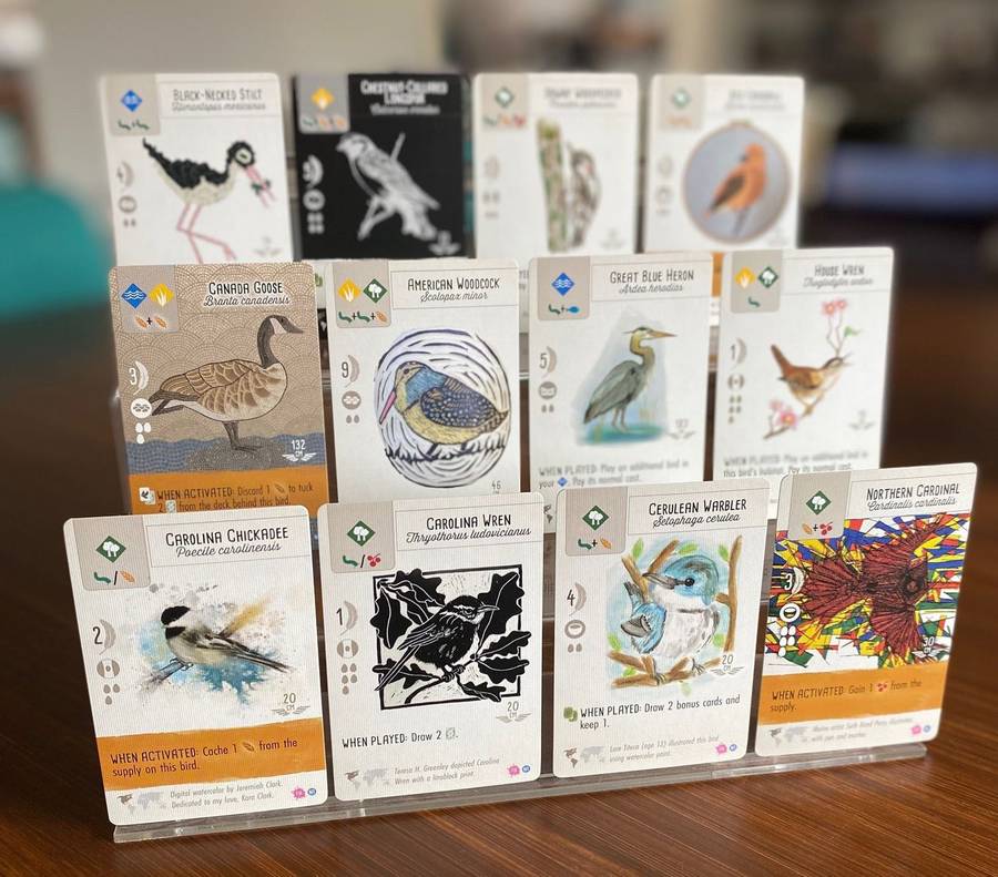 Wingspan - Fan Art Pack (New) - Stonemaier Games 1000G