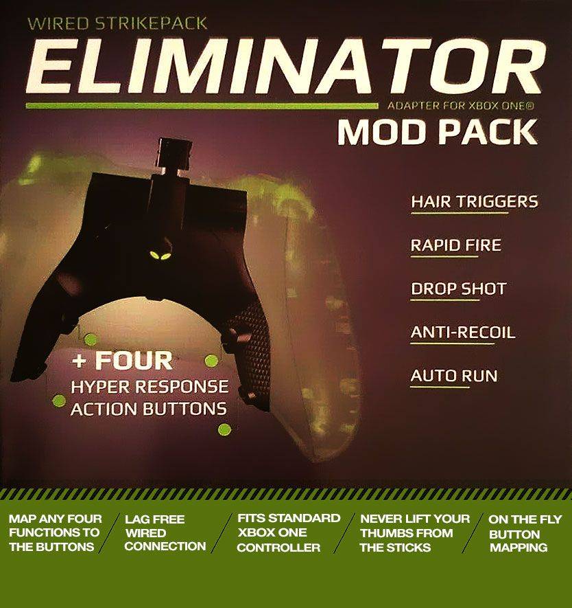 Collective Minds StrikePack Eliminator Controller Mod Pack (Xbox One)(New) - Collective Minds 700G
