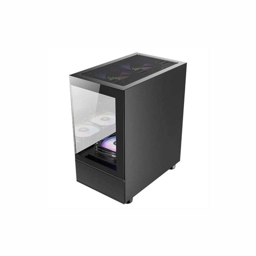 Antec CX200M Elite Micro-ATX | ITX RGB Mini-Tower Gaming Chassis - Black