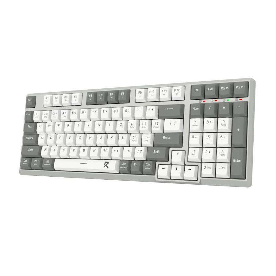 REDRAGON KB SCISSOR KEY 2.4G BT WRS BKWT