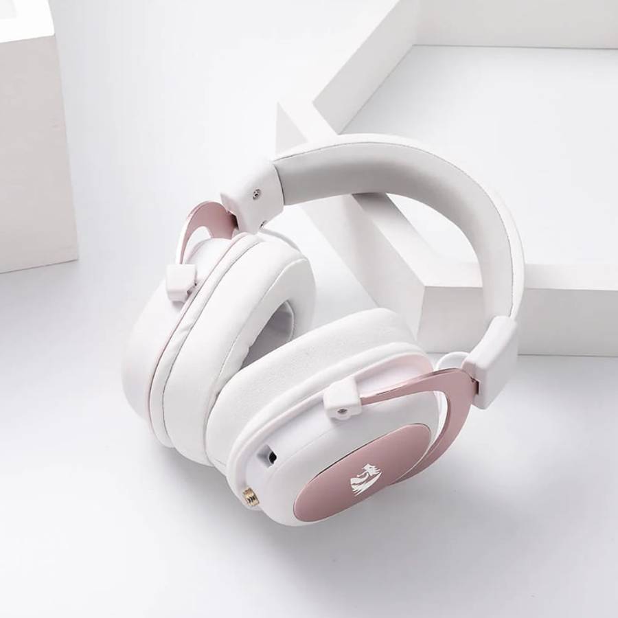 REDRAGON Over-Ear ZEUS 2 USB Gaming Headset - White