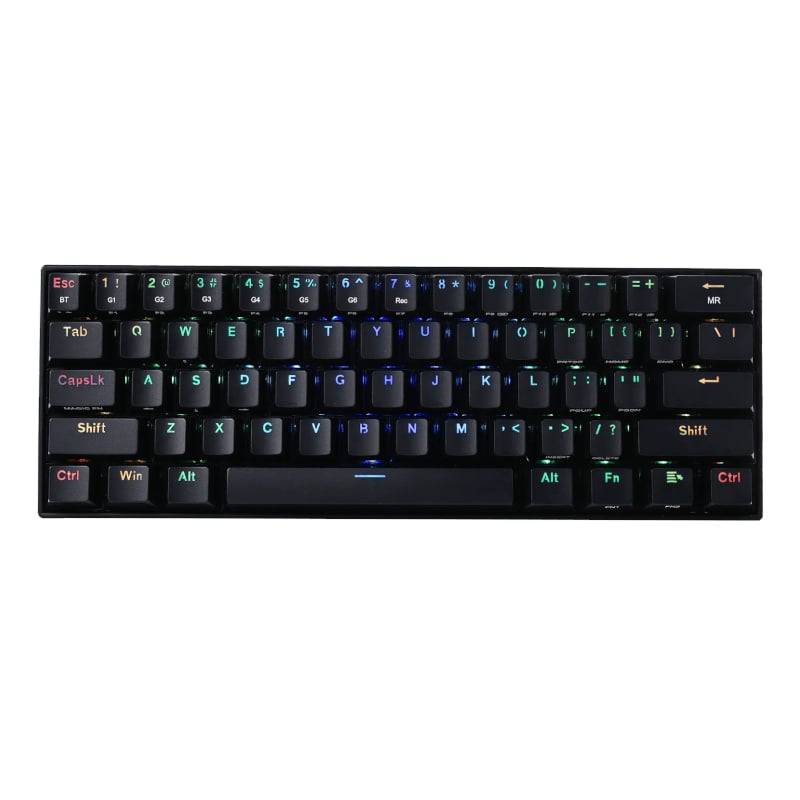 REDRAGON DRACONIC PRO Mechanical 61 Key|Bluetooth 5.0|RGB 9 Colour Modes|Rechargable Battery|Type...