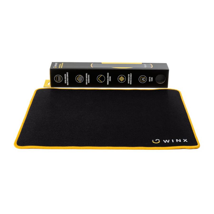 WINX GLIDE Black Medium Mouse Pad
