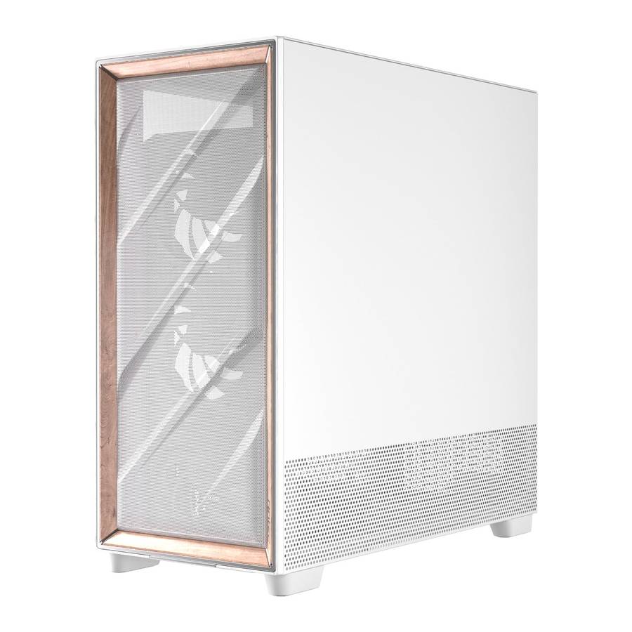 Antec FLUX PRO E-ATX Full Tower Gaming Chassis – White