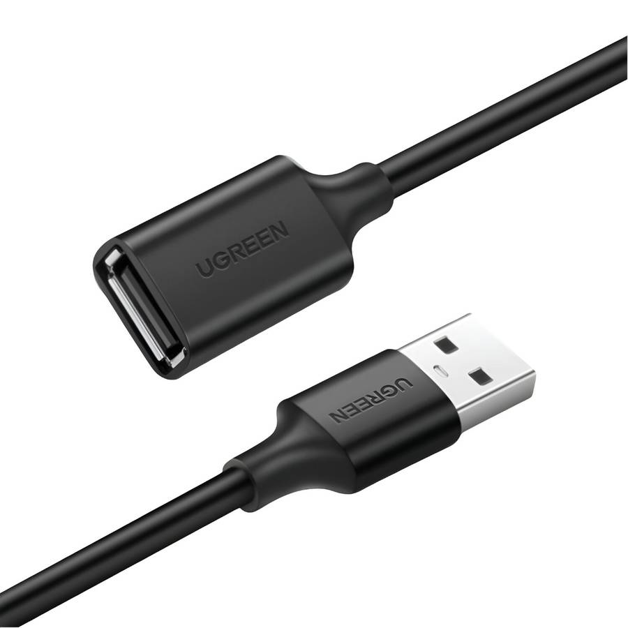 UGREEN USB 2.0 Extension Cable &#x2013; Male to Female, 480Mbps Data Transfer - 3m