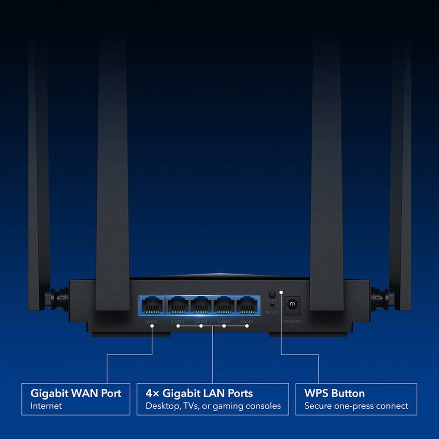 Cudy BE3600 Gigabit Wi-Fi 7 Router (WR3600)