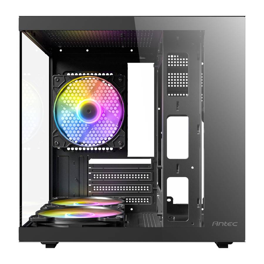 Antec VCX10M RGB Micro-ATX | ITX ARGB Mini -Tower Gaming Chassis - Black