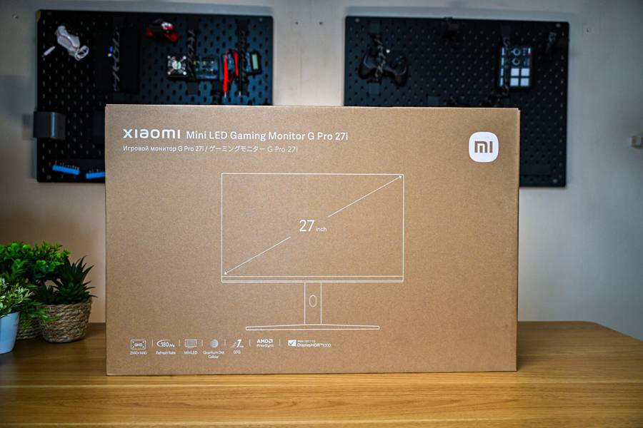 Xiaomi G Pro 27i 27" 2K 1440p Mini LED IPS Gaming Monitor (180Hz, 1ms, 16:9, HDMI/DP, AMD FreeSyn...