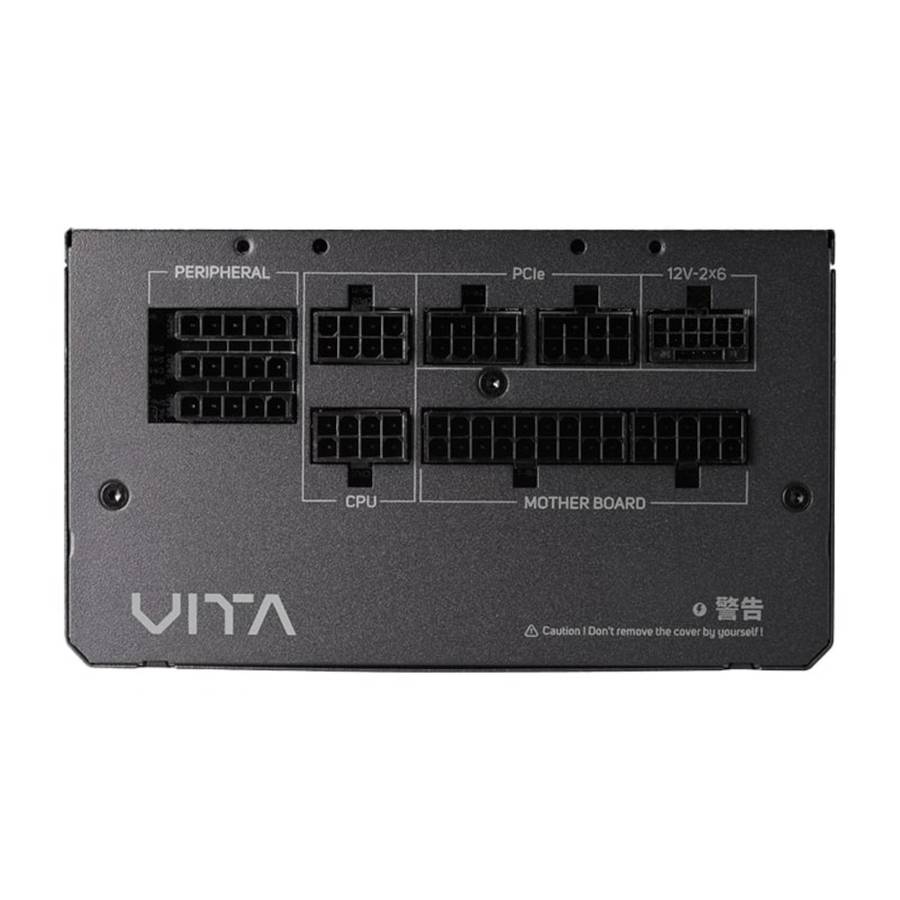 FSP S380 M-ATX ARGB Gaming Chassis and VITA GM 750W Power Supply Bundle