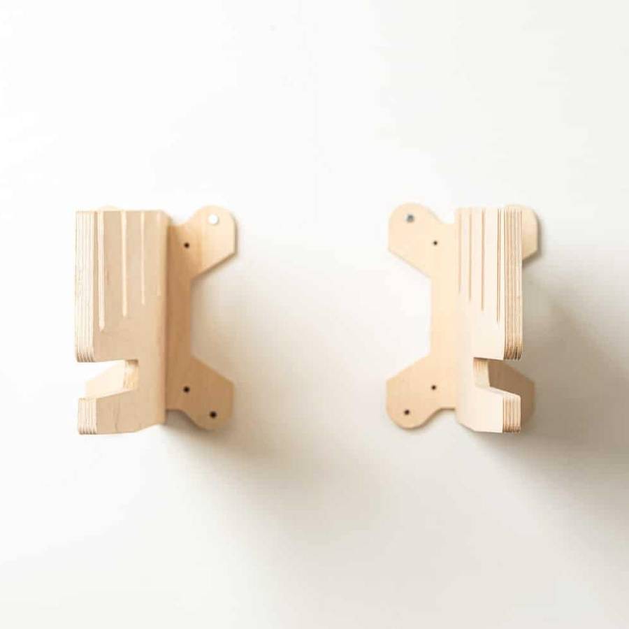 Skateboard Rack - Wall Mounted, Holds 5 Boards - HARRIE XL