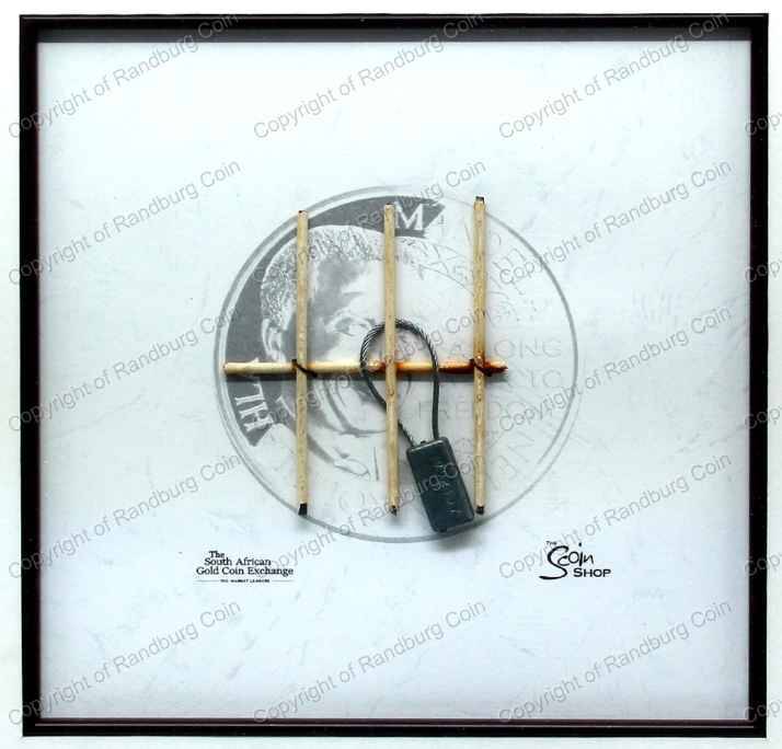 *#* Framed 2013 Original Piece of Robben Island Fence *#*