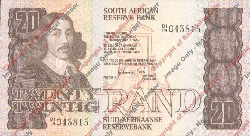 *#* GPC De Kock 2nd Issue - Twenty Rand EF+ Note *#*