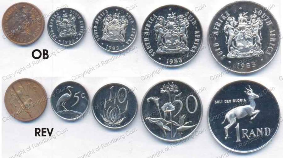 *#* 1983 Incomplete Proof Set as per images, with silver R1 *#*