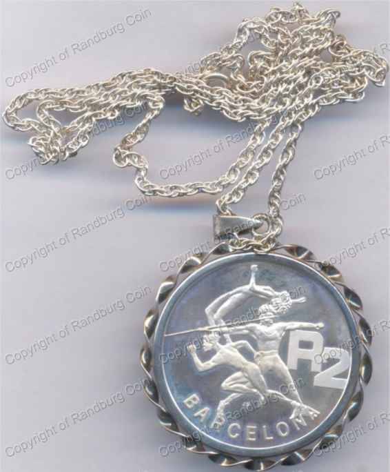 1992_Silver_R2_Proof_Barcelona_Pendant_Chain_rev