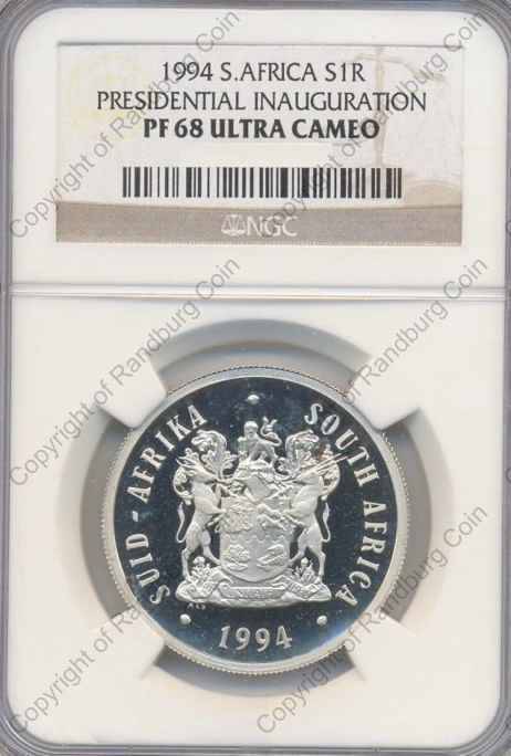 *#* 1994 PRESIDENTIAL INAUGURATION R1 - NGC SLABBED PF 68 ULTRA CAMEO *#*