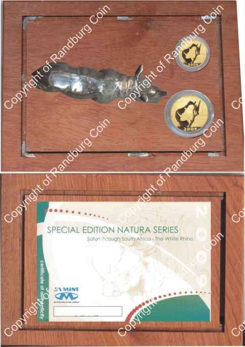 *#* 2009 Gold Natura Rhino Special Edition Fractional  Set *#*