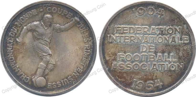 *#* 1954 STG Silver FIFA 50th Anniversary Medallion *#*