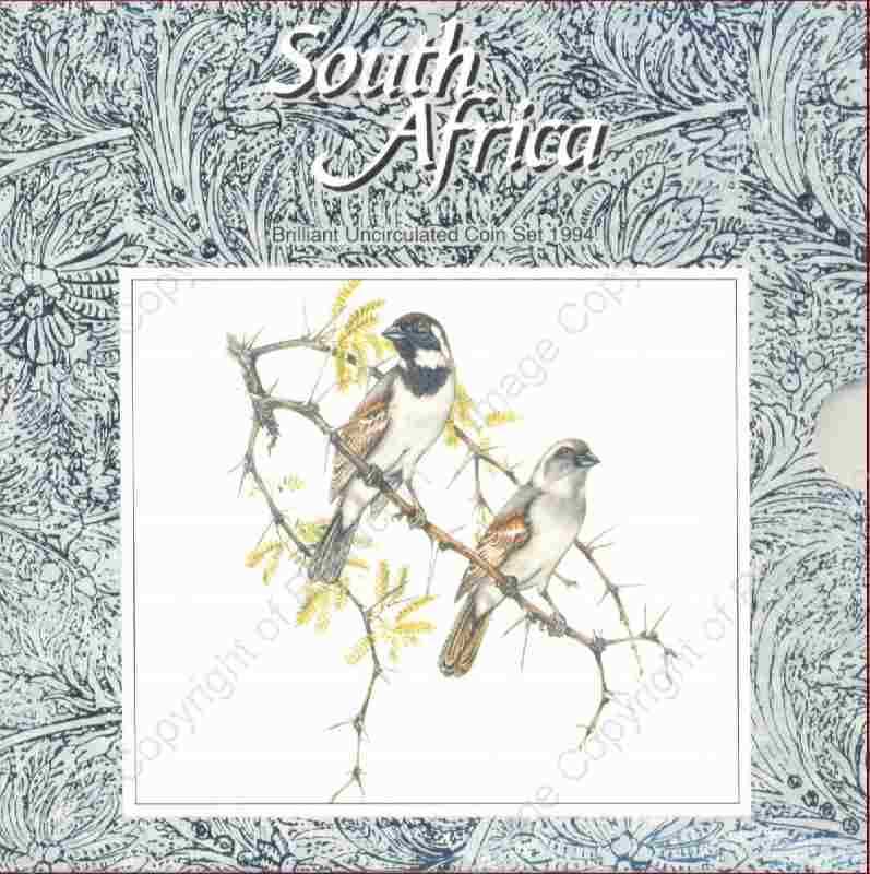 *#* SA Mint Pack Sets 1994 Brilliant-UNC - Mintage 5 508 *#*