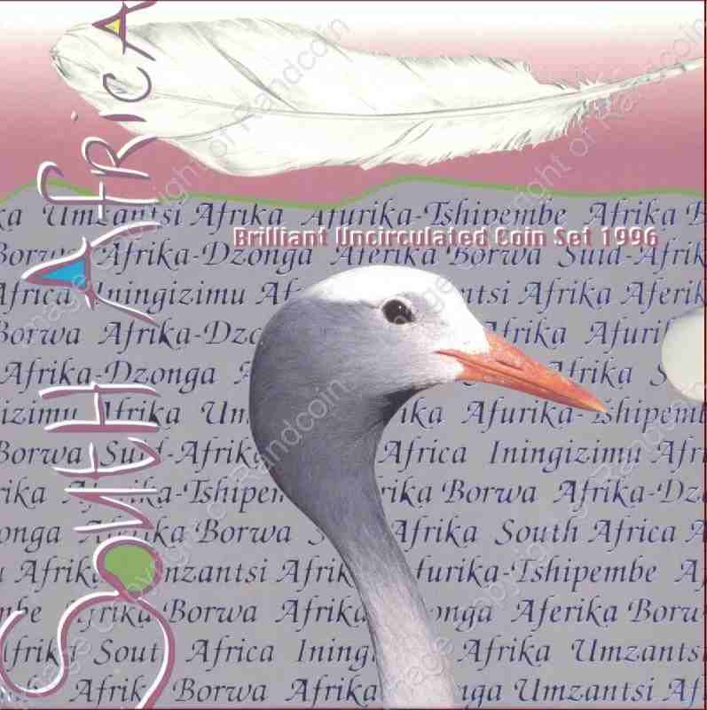 *#* 1996 SA  Mint Pack Sets Brilliant-UNC _Mintage 5 766*#*