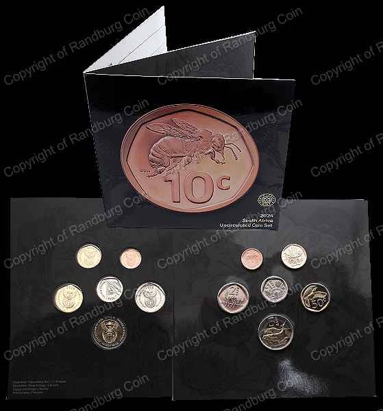 *#* 2024 South African New Design Uncirculated Mint Pack *#*